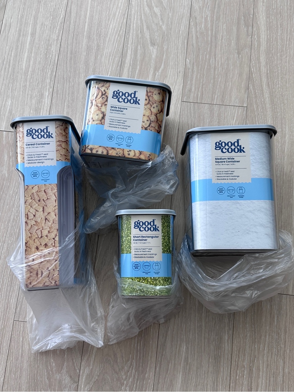 NEW GoodCook Food Storage Containers / Pantry Bundle